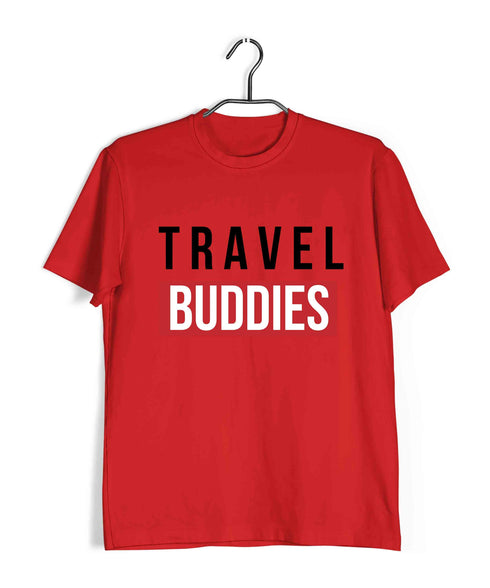 Wanderlust Travel Travel Travel Buddies Custom Printed Graphic Design T-Shirt for Women