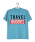 Wanderlust Travel Travel Travel Buddies Custom Printed Graphic Design T-Shirt for Men