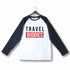 Travel Wanderlust Travel Buddies Custom Printed Graphic Design Raglan T-Shirt for Women