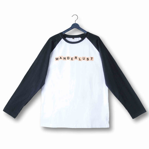 Travel Wanderlust Wanderlust T-Shirt for Women Custom Printed Graphic Design Raglan T-Shirt for Women