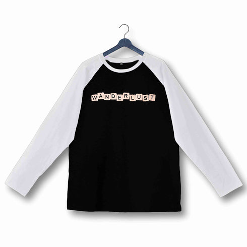 Travel Wanderlust Wanderlust T-Shirt for Women Custom Printed Graphic Design Raglan T-Shirt for Women