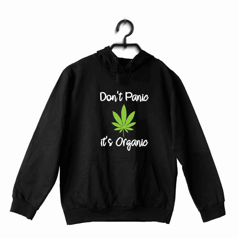 Aaramkhor Specials The Classics Nerd Weed Dont Panic It's Organic UNISEX HOODIE Sweatshirts