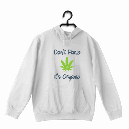 Aaramkhor Specials The Classics Nerd Weed Dont Panic It's Organic UNISEX HOODIE Sweatshirts