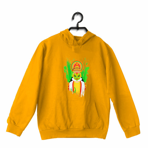 Quirkipedia Kathakali Malayalam Kerala Hooded SweatShirts