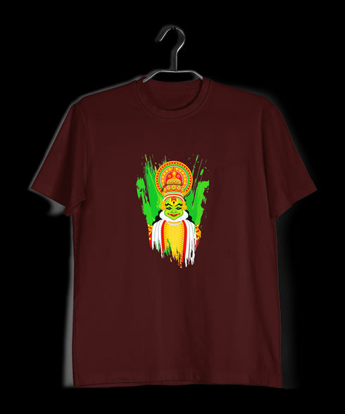 Quirkipedia Kathakali Malayalam Kerala Mens TShirts