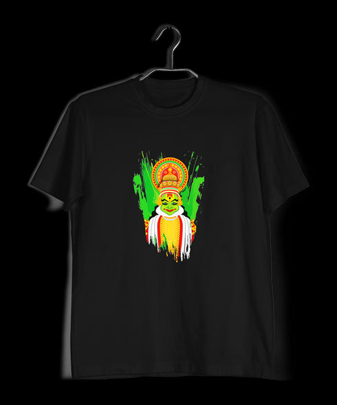 Quirkipedia Kathakali Malayalam Kerala Mens TShirts