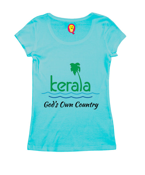Quirkipedia God's Own Country Malayalam Kerala Womens Tshirts