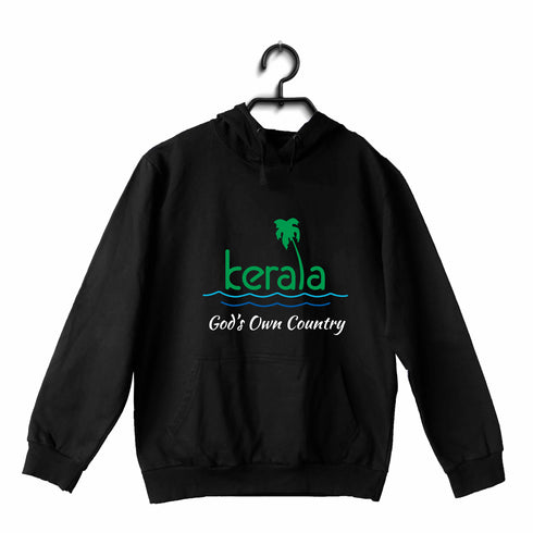 Quirkipedia God's Own Country Malayalam Kerala Hooded SweatShirts