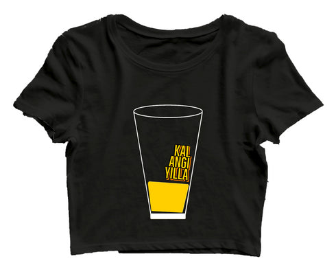 Quirkipedia Kalangiyilla Malayalam Kerala Womens Crop Tops