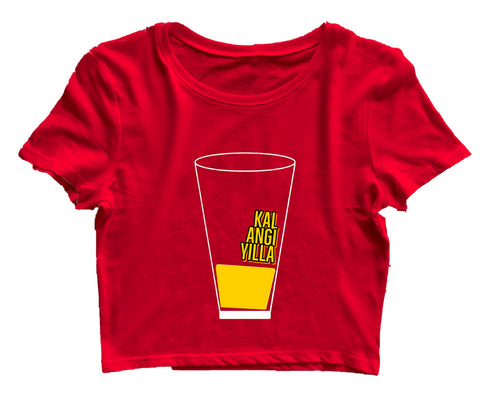 Quirkipedia Kalangiyilla Malayalam Kerala Womens Crop Tops