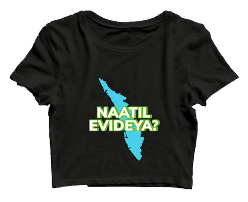 Quirkipedia Naatil Evideya? Malayalam Kerala Womens Crop Tops