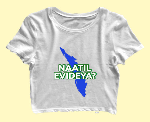 Quirkipedia Naatil Evideya? Malayalam Kerala Womens Crop Tops