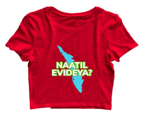 Quirkipedia Naatil Evideya? Malayalam Kerala Womens Crop Tops