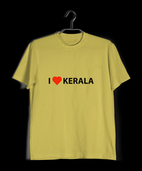 Quirkipedia I Love Kerala Malayalam Kerala Mens TShirts