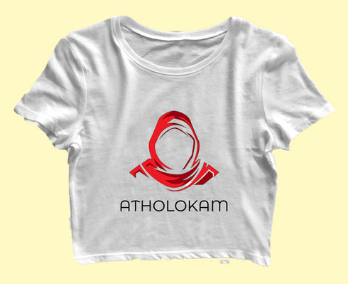 Quirkipedia Atholokam Malayalam Kerala Womens Crop Tops