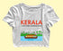 Quirkipedia Kerala-Boat Sail Malayalam Dulquer Womens Crop Tops