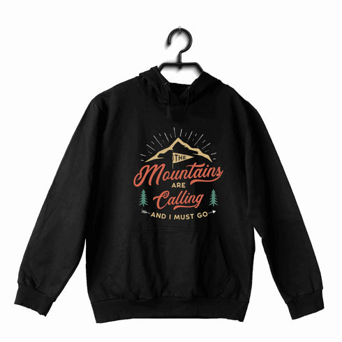 Travel Wanderlust The Mountains are Calling UNISEX HOODIE Sweatshirts