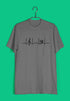 Minimal Tributes - MUSIC IS LIFE Music Casual Graphic Printed T-Shirt for Men