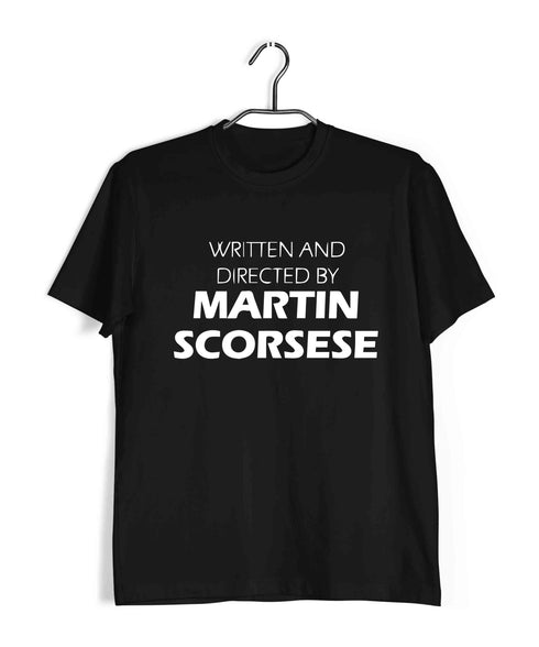 MOVIES Hollywood Written & Directed by Martin Scorcese Custom Printed Graphic Design T-Shirt for Women