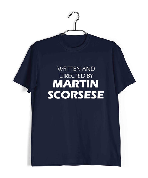 MOVIES Hollywood Written & Directed by Martin Scorcese Custom Printed Graphic Design T-Shirt for Women