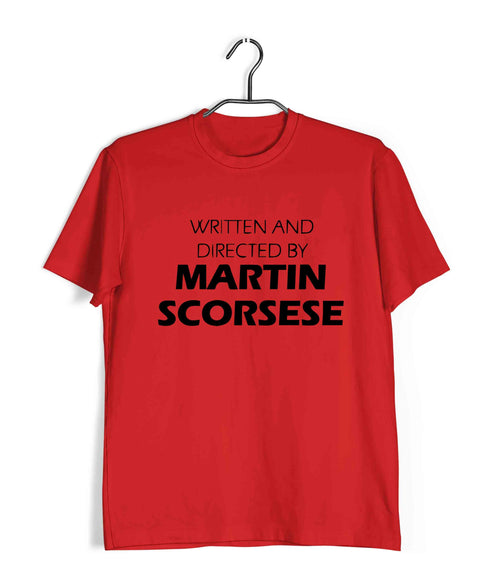 MOVIES Hollywood Written & Directed by Martin Scorcese Custom Printed Graphic Design T-Shirt for Women