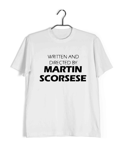 MOVIES Hollywood Written & Directed by Martin Scorcese Custom Printed Graphic Design T-Shirt for Women