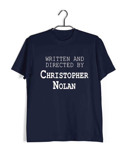 MOVIES Hollywood Written & Directed by Christopher Nolan Custom Printed Graphic Design T-Shirt for Women