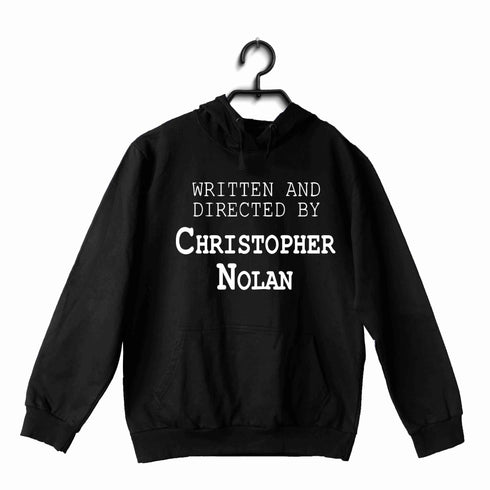MOVIES Hollywood Written & Directed by Christopher Nolan UNISEX HOODIE Sweatshirts