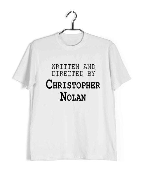 MOVIES Hollywood Written & Directed by Christopher Nolan Custom Printed Graphic Design T-Shirt for Women