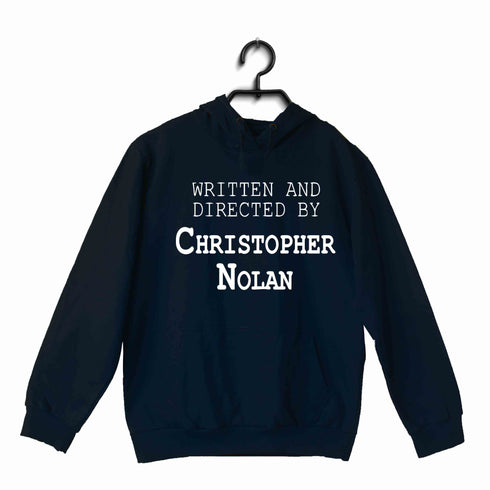 MOVIES Hollywood Written & Directed by Christopher Nolan UNISEX HOODIE Sweatshirts