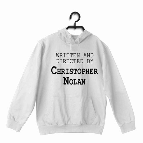 MOVIES Hollywood Written & Directed by Christopher Nolan UNISEX HOODIE Sweatshirts