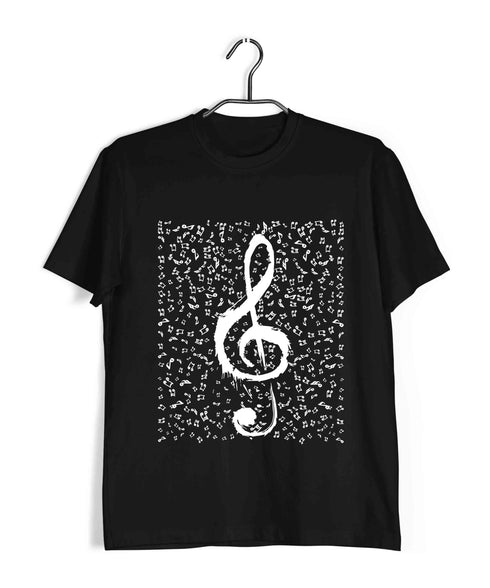 Classical Classical Music Design Treble Maker Music Casual Graphic Printed T-Shirt for Men