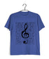 Classical Classical Music Design Treble Maker Music Casual Graphic Printed T-Shirt for Men
