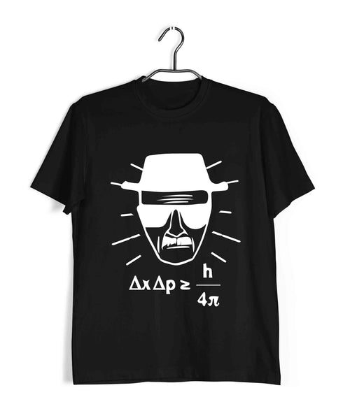 2 TV Series Heisenberg Uncertainty Principle Custom Printed Graphic Design T-Shirt for Men