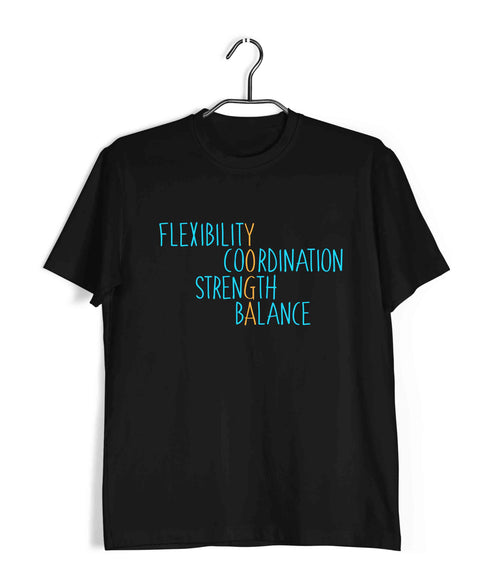 Yoga Fitness Yoga BENEFITS OF YOGA Custom Printed Graphic Design T-Shirt for Women