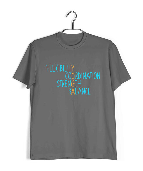 Yoga Fitness Yoga BENEFITS OF YOGA Custom Printed Graphic Design T-Shirt for Women