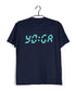 Yoga Fitness Yoga TIME FOR YOGA Custom Printed Graphic Design T-Shirt for Women