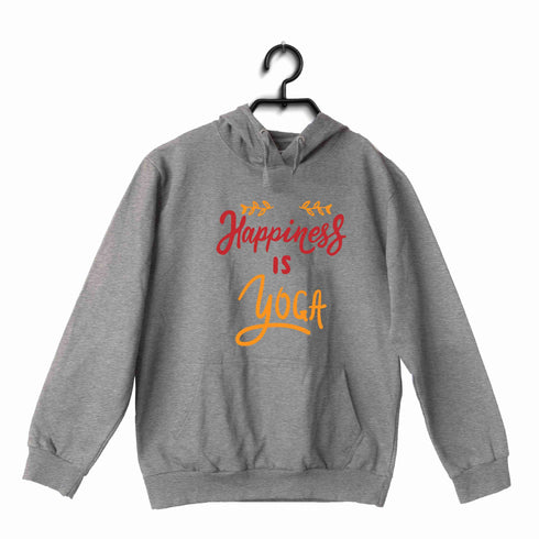 Yoga Fitness Yoga HAPPINESS IS YOGA UNISEX HOODIE Sweatshirts