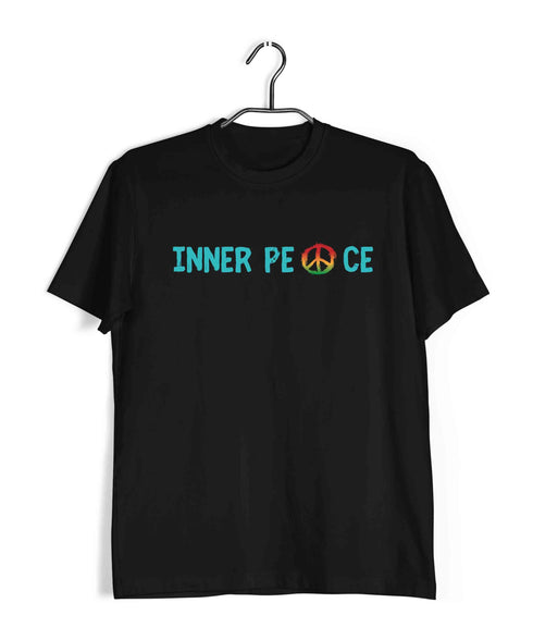 Yoga INNER PEACE YOGA FITNESS Fitness Casual Graphic Printed T-Shirt for Men