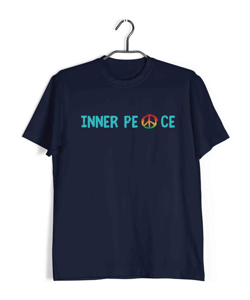 Yoga Fitness Yoga INNER PEACE YOGA FITNESS Custom Printed Graphic Design T-Shirt for Women