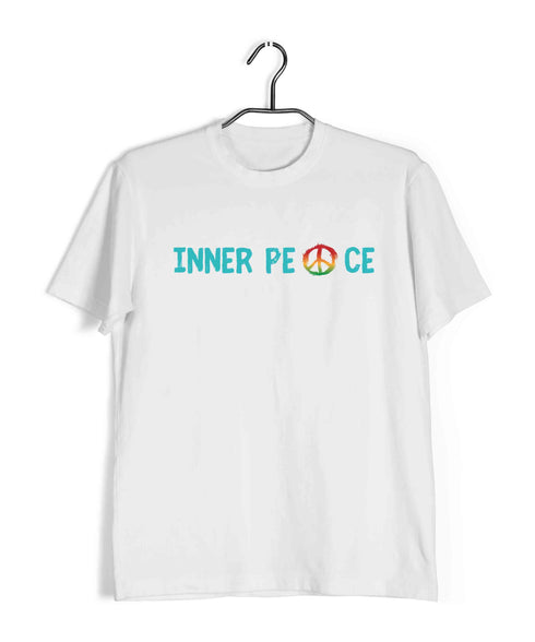 Yoga Fitness Yoga INNER PEACE YOGA FITNESS Custom Printed Graphic Design T-Shirt for Women