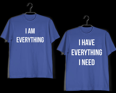 Matching Anniversary Gifts Relationships Matching Couples EVERYTHING T-Shirts for Boyfriend Girlfriend Fiance Husband Wife Mother Father Family