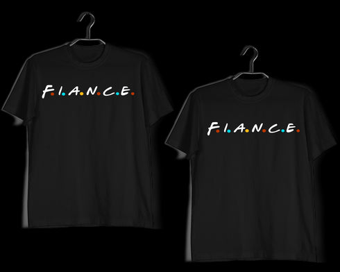 Engagement Anniversary Gifts Relationships Matching Couples FIANCE T-Shirts for Boyfriend Girlfriend Fiance Husband Wife Mother Father Family