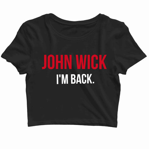 John Wick Movies Hollywood KEANU REEVES YOU ARE BREATHTAKING Custom Printed Graphic Design Crop Top T-Shirt for Women