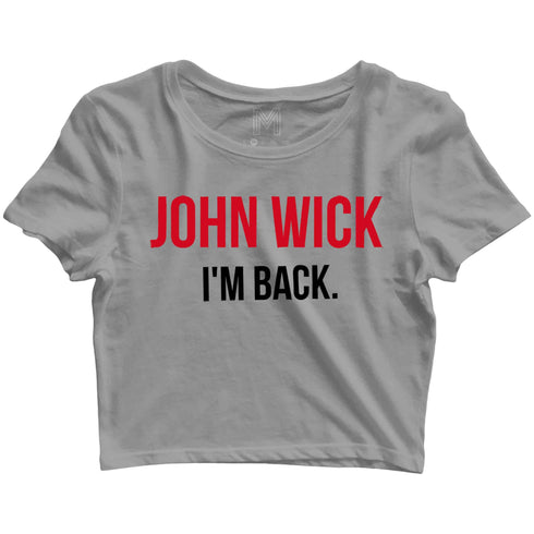 John Wick Movies Hollywood KEANU REEVES YOU ARE BREATHTAKING Custom Printed Graphic Design Crop Top T-Shirt for Women