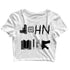 John Wick Movies Hollywood KEANU REEVES YOU ARE BREATHTAKING Custom Printed Graphic Design Crop Top T-Shirt for Women