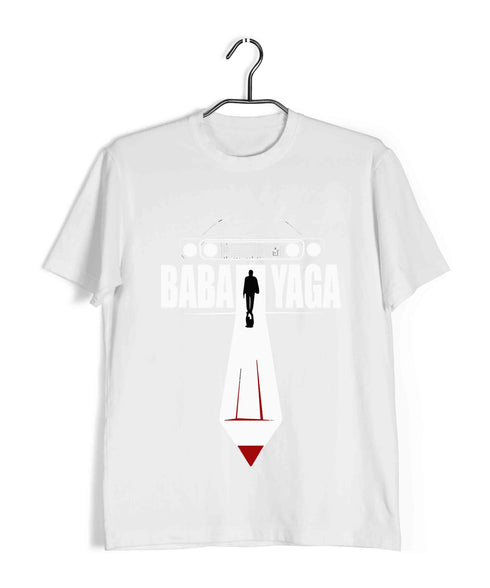 Hollywood JOHN WICK BABA YAGA MOVIES Casual Graphic Printed T-Shirt for Men