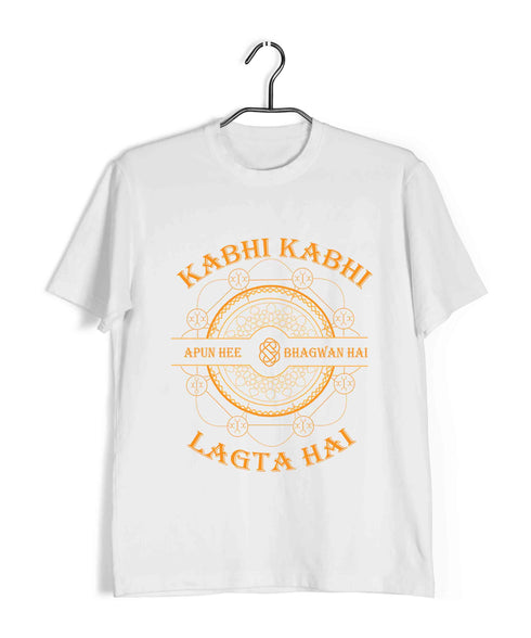 4 TV Series Kabhi Kabi Lagta Hai Apun hi Bhagwan Hai Custom Printed Graphic Design T-Shirt for Women