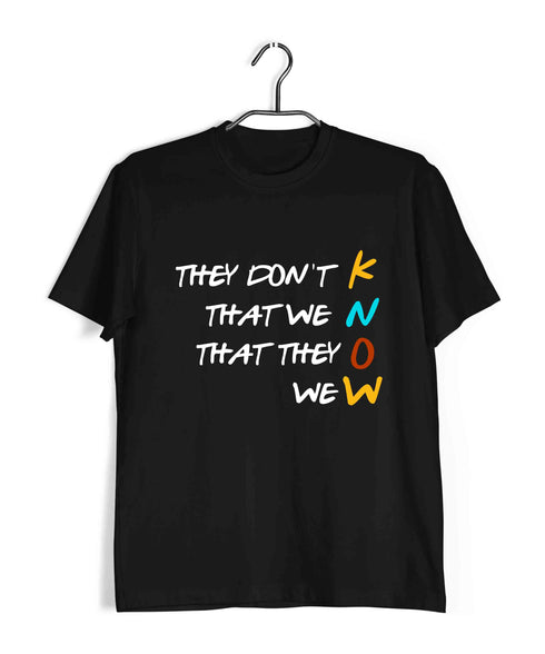 4 TV Series They Don‰ۡóÁÌ_åÈt Know Custom Printed Graphic Design T-Shirt for Women