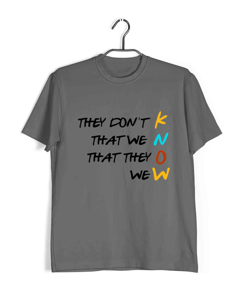 4 TV Series They Don‰ۡóÁÌ_åÈt Know Custom Printed Graphic Design T-Shirt for Women